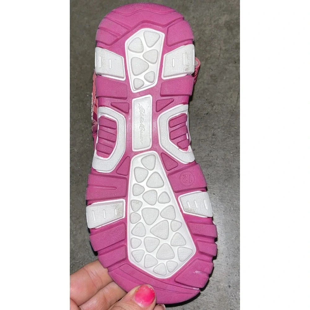 NEW Girls‎ EDDIE BAUER Jordan Pink Sandals Size 12